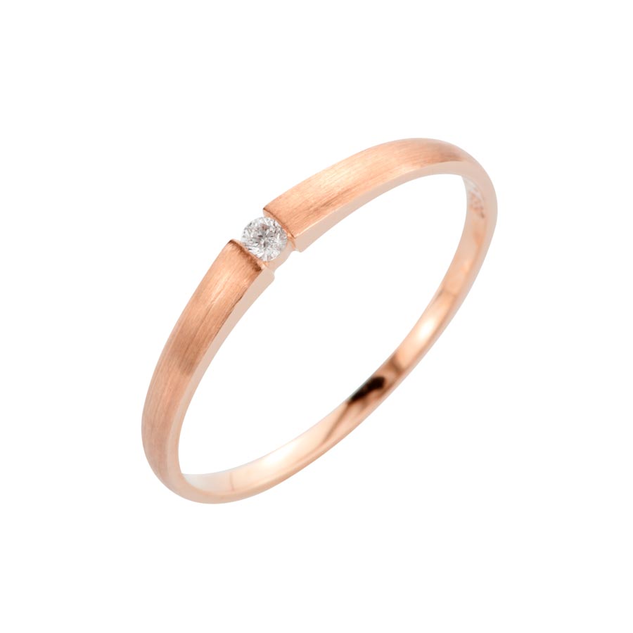 503228-5H20-001 | Damenring Greven 503228 585 Roségold, Brillant 0,030 ct H-SI∅ Stein 2,0 mm 100% Made in Germany   327.- EUR   